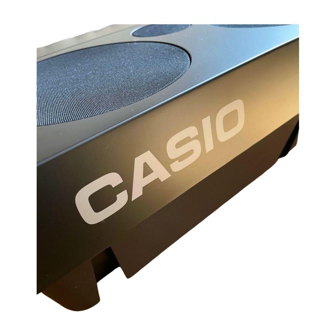 CASIO WK-6600 76鍵盤 電子キーボード 譜面台・ACアダプター付