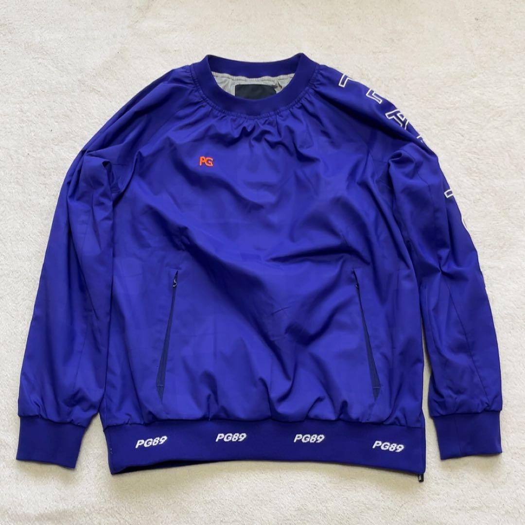 極美品　近年モデル　パーリーゲイツ　蓄熱裏地　スニード　ブルー系