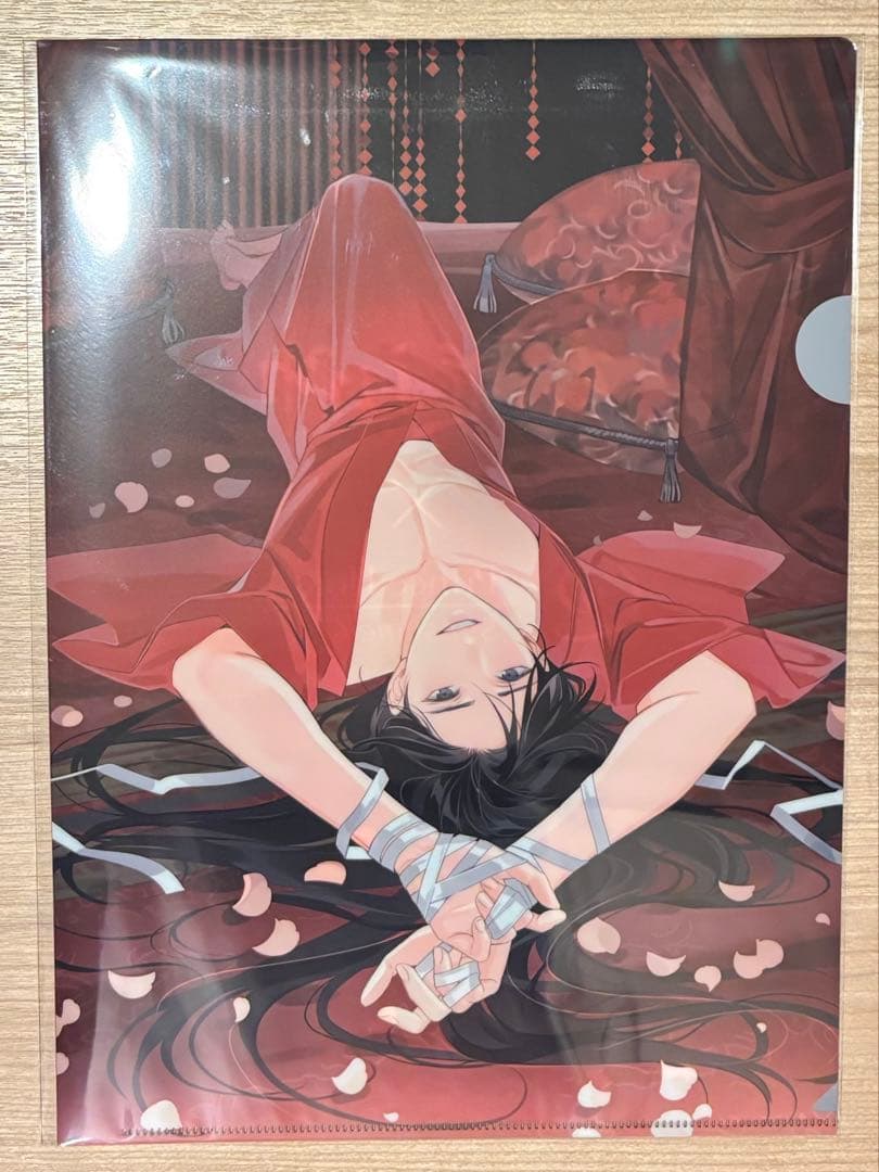 魔道祖師　プリンスホテル　コラボ　特典　クリアファイル　コースター　4点