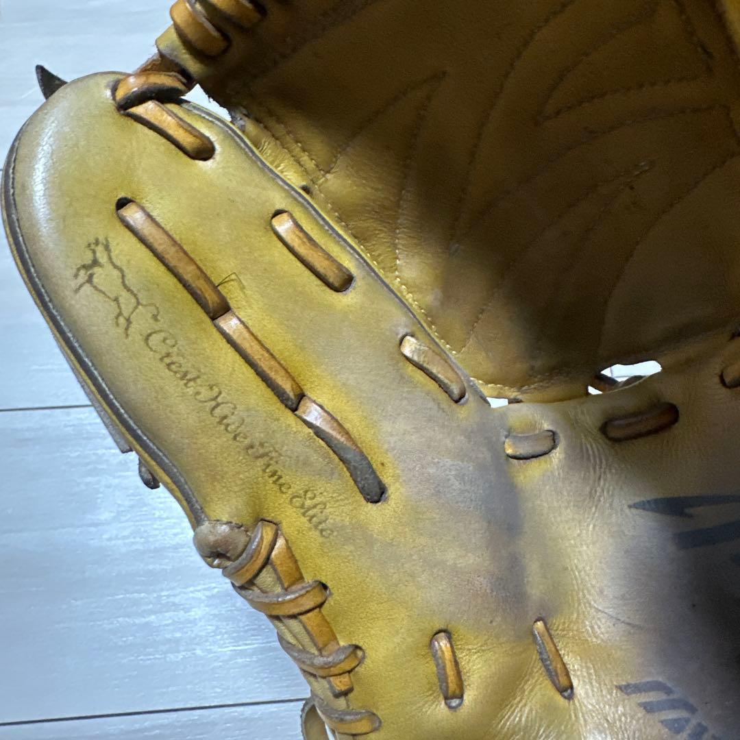【良型】Mizuno Pro 硬式投手用グローブ イエロー