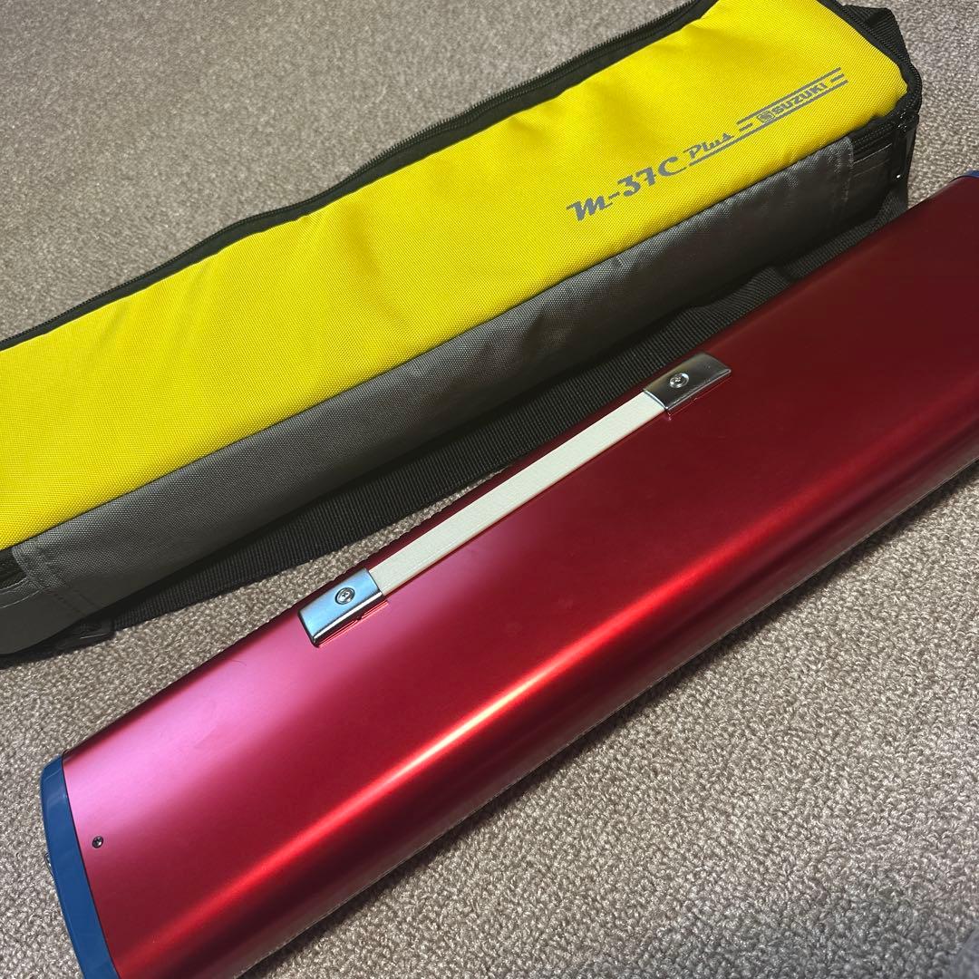 スズキ M-37C Plus 鍵盤ハーモニカ キャリングケース付き