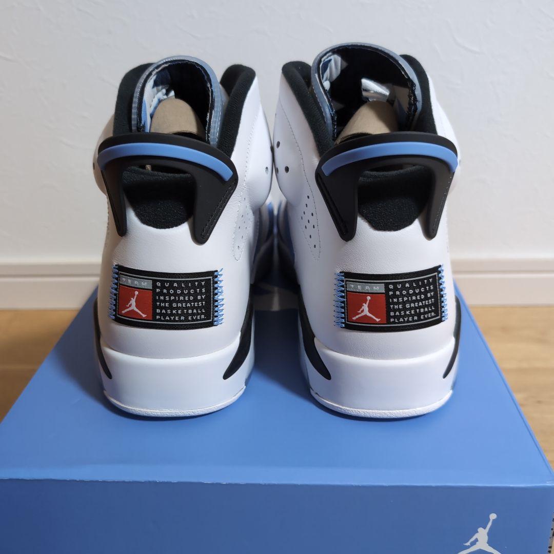 ナイキ　Air Jordan 6 レトロ ユニバーシティブルー エアジョーダン