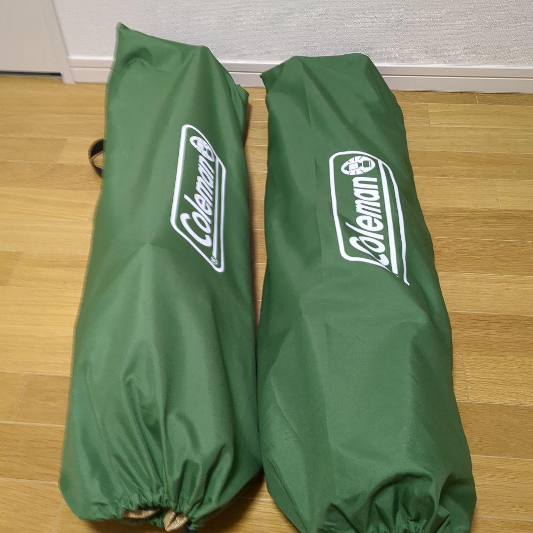 Coleman 折りたたみチェア 緑 2脚セット
