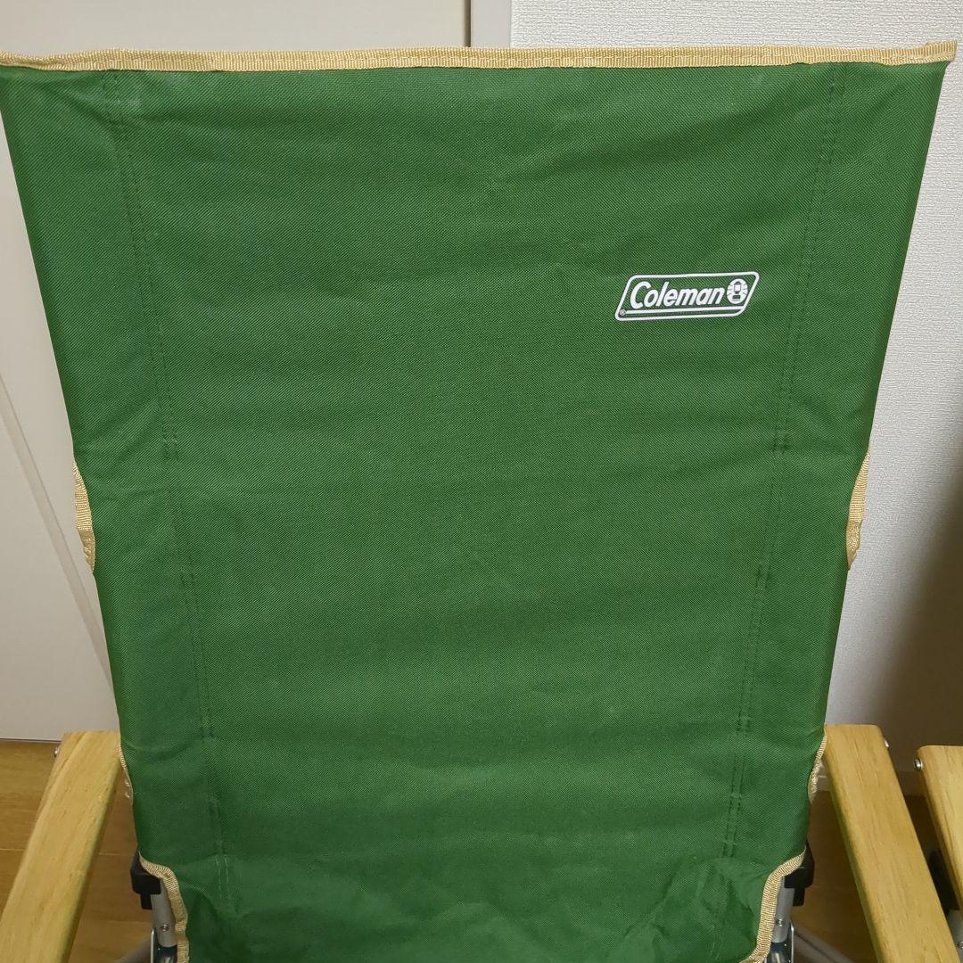 Coleman 折りたたみチェア 緑 2脚セット