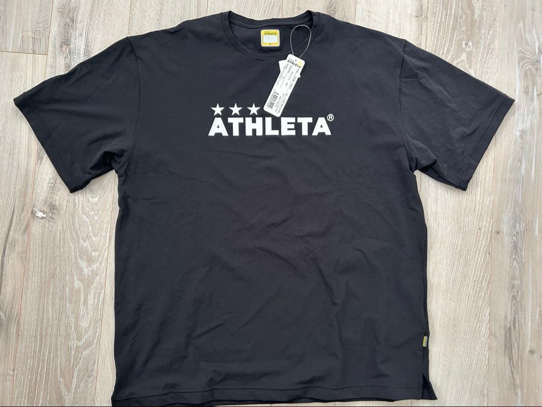 ATHLETA 黒 ハーフパンツ Tシャツ セット　サイズO 試着のみ