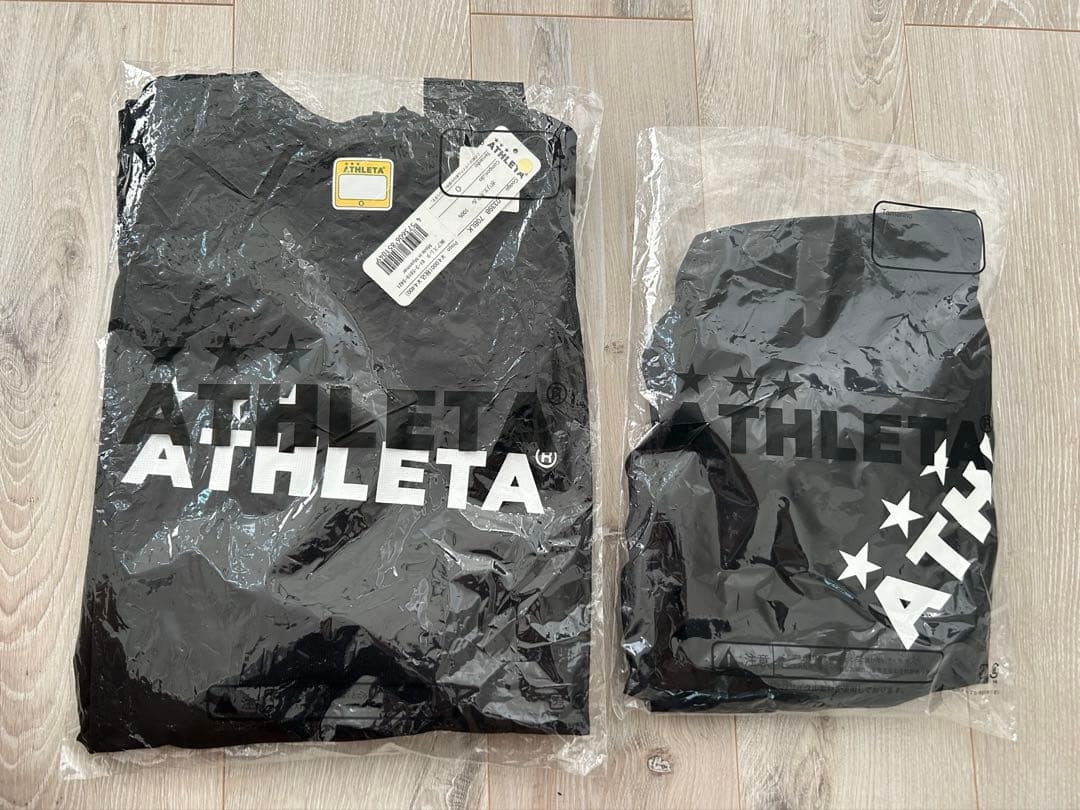 ATHLETA 黒 ハーフパンツ Tシャツ セット　サイズO 試着のみ