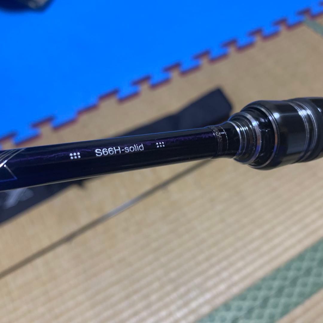 ラグゼスピードメタルX S66H-solid オモリグ　イカメタル