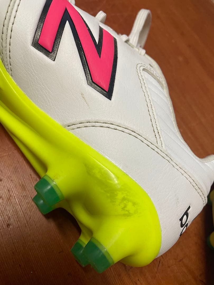 ⭐︎美品⭐︎New Balance 442V2 PROサッカースパイクホワイトピンク