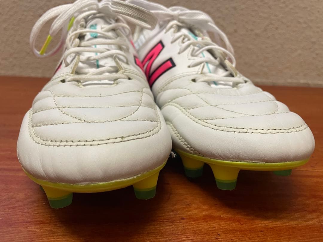 ⭐︎美品⭐︎New Balance 442V2 PROサッカースパイクホワイトピンク
