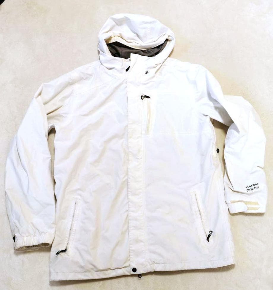 スノボジャケットボルコム GORE-TEX 白 XXL VOLCOM