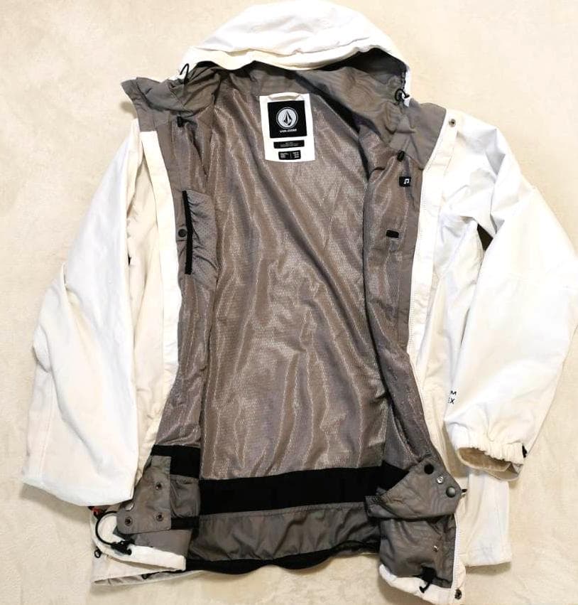 スノボジャケットボルコム GORE-TEX 白 XXL VOLCOM