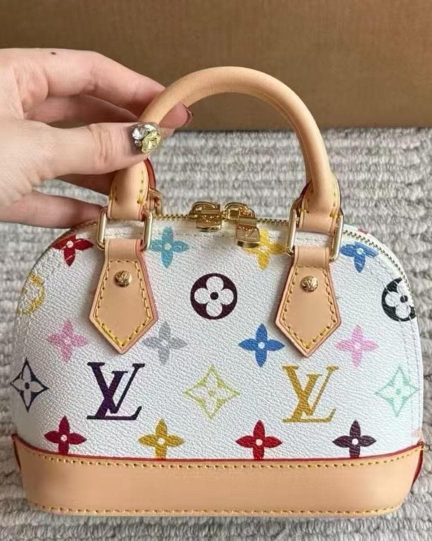 Louis ~Vuitton マルチカラー ミニバッグ***