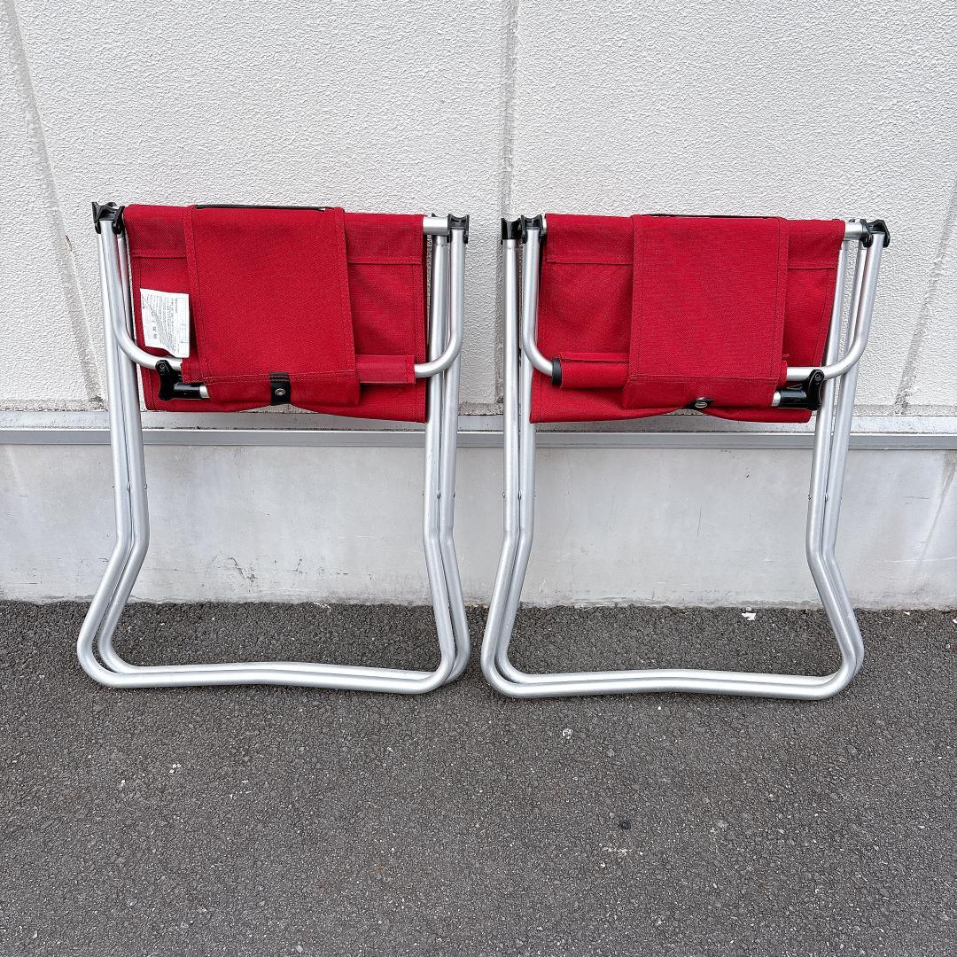 【良品】 peak FDチェアワイド RD LV-077RD