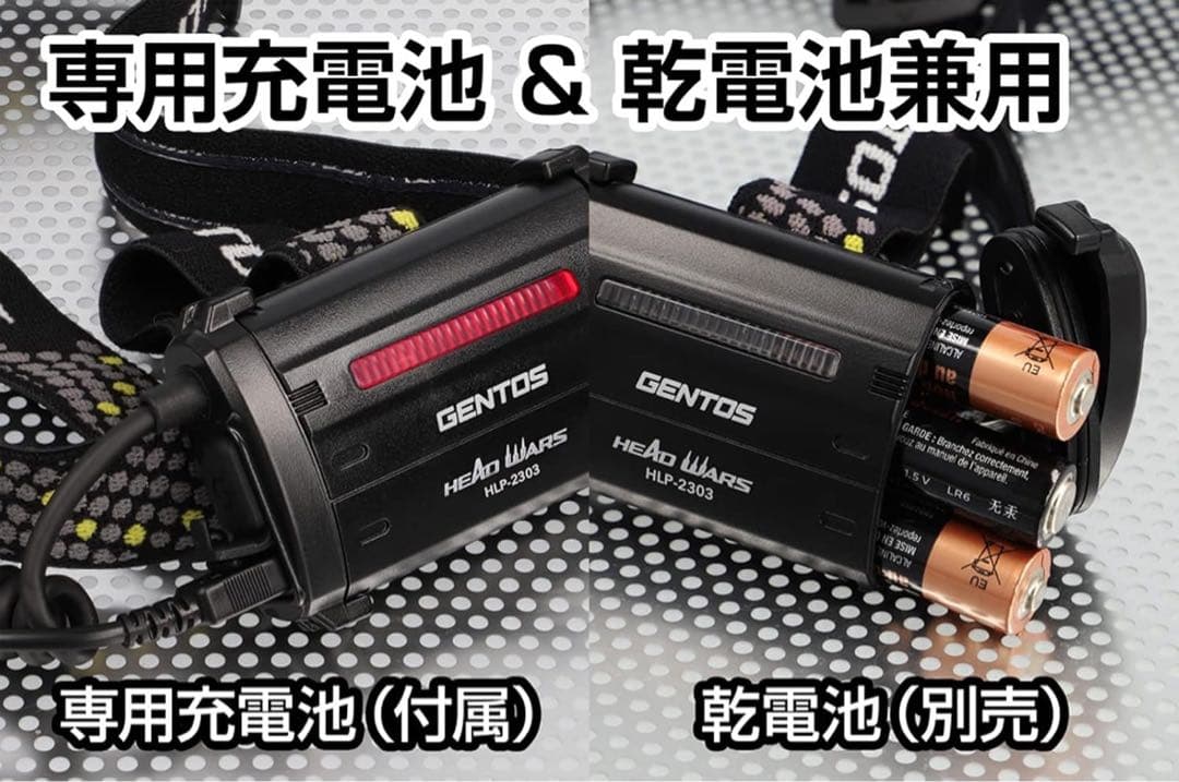GENTOS LEDヘッドランプ 高輝度600ルーメン