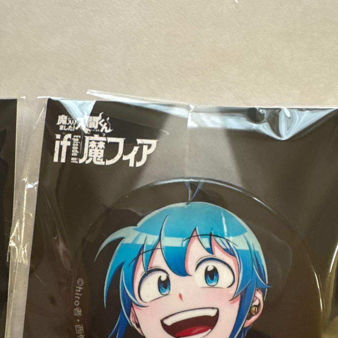魔入りました！入間くん　if 魔フィア　イルマ　缶バッジ　アニカフェ