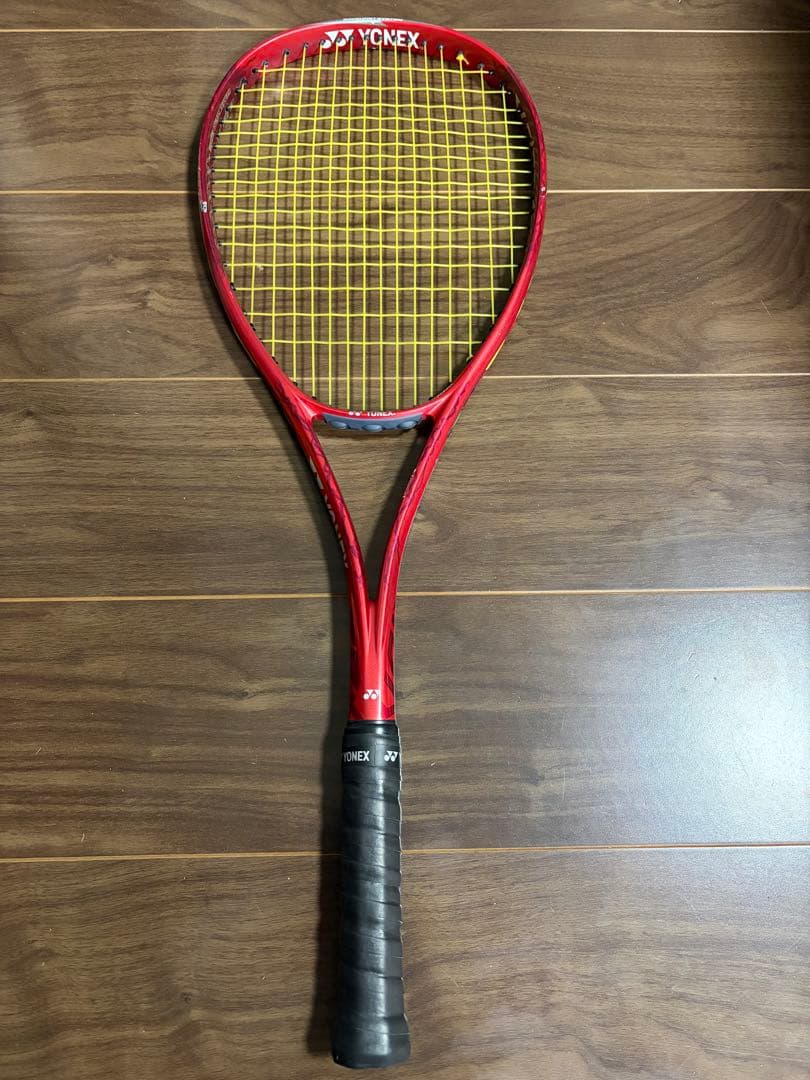 YONEX テニスラケット 赤 ケース付き