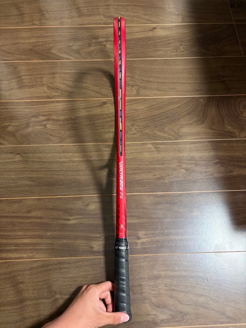 YONEX テニスラケット 赤 ケース付き
