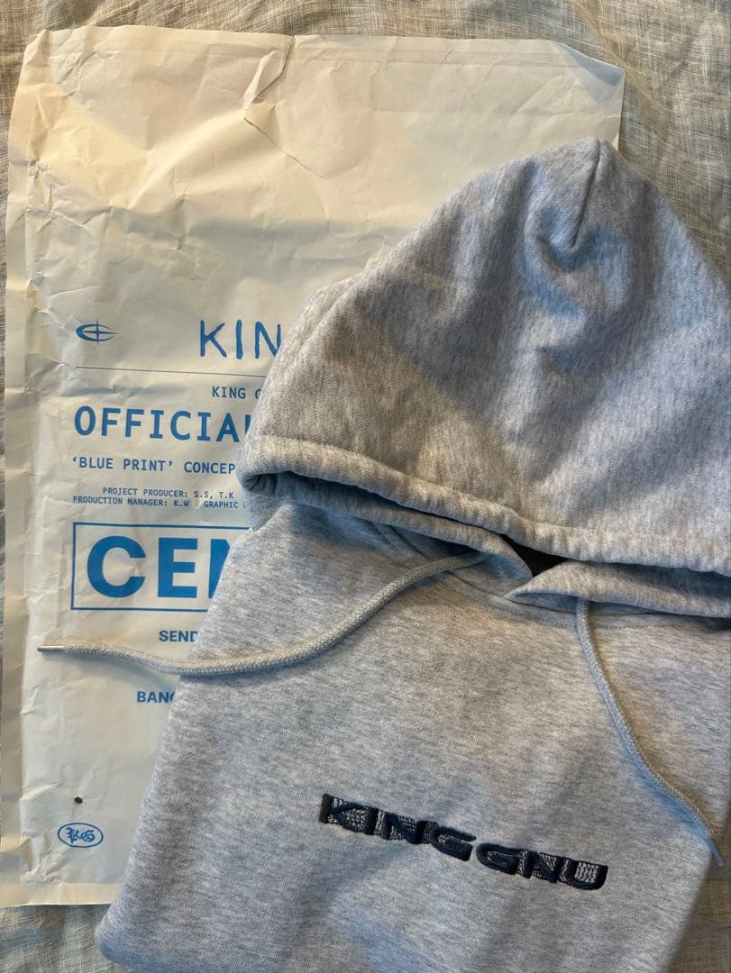 ミュージシャン KING GNU CEN+RAL TOUR/KG IS DEAD HOODIE