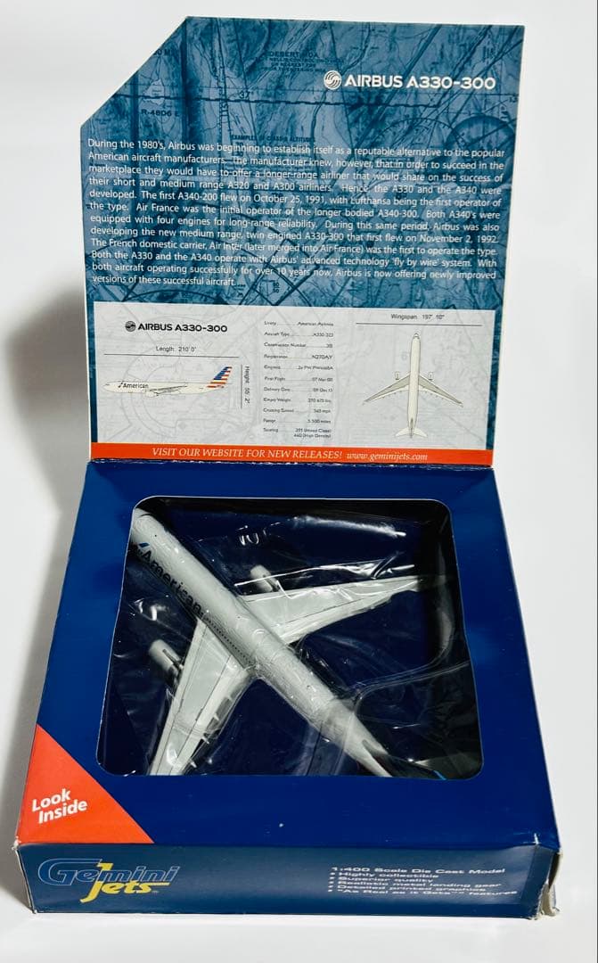 Gemini 1/400 A330-300 アメリカン航空