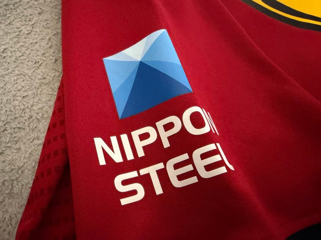 【美品】鹿島アントラーズ　ユニフォームXL 2021モデル　背番号なし