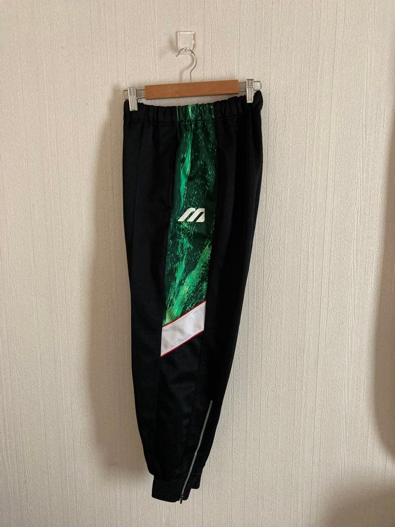 Jリーグ　ヴェルディ川崎×MIZUNO ミズノ　トラックパンツ　ブラック　黒色