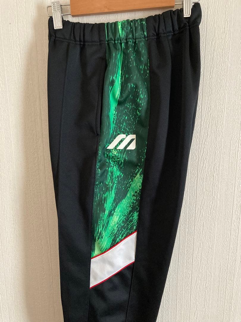 Jリーグ　ヴェルディ川崎×MIZUNO ミズノ　トラックパンツ　ブラック　黒色