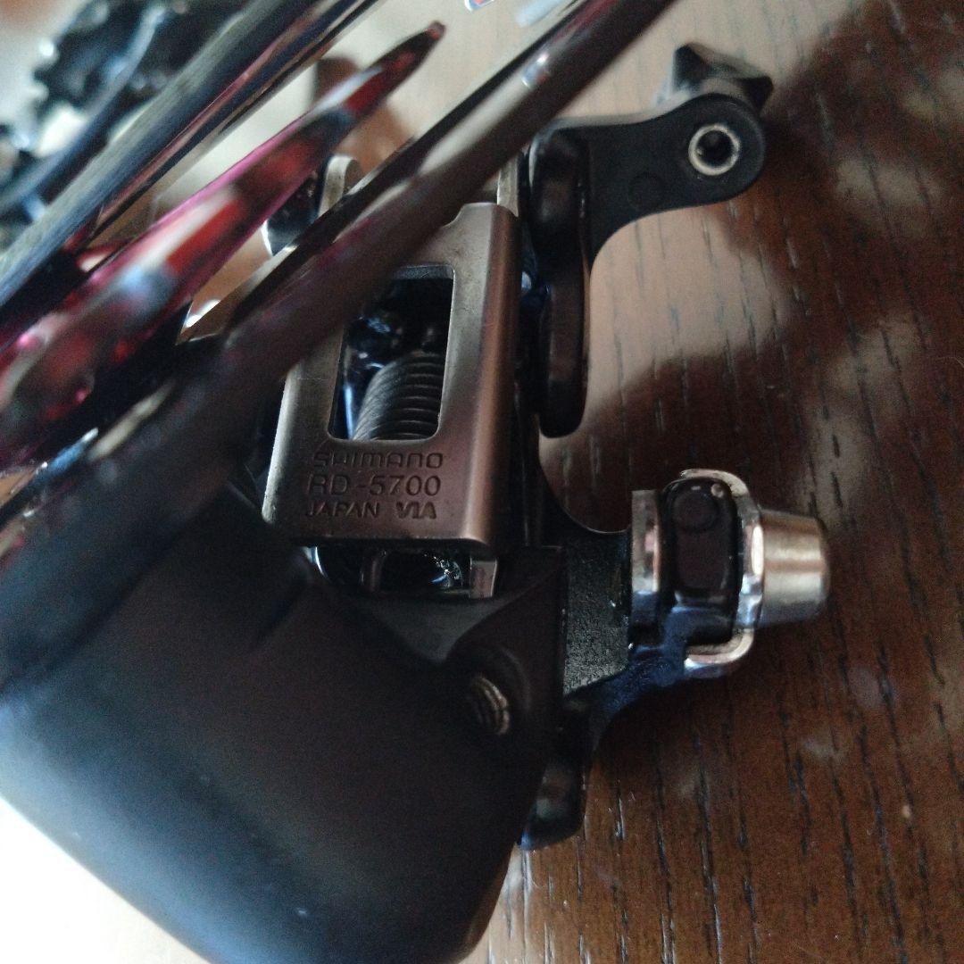SHIMANO 105 リアディレイラー RD-5700 ビッグプーリー換装済み