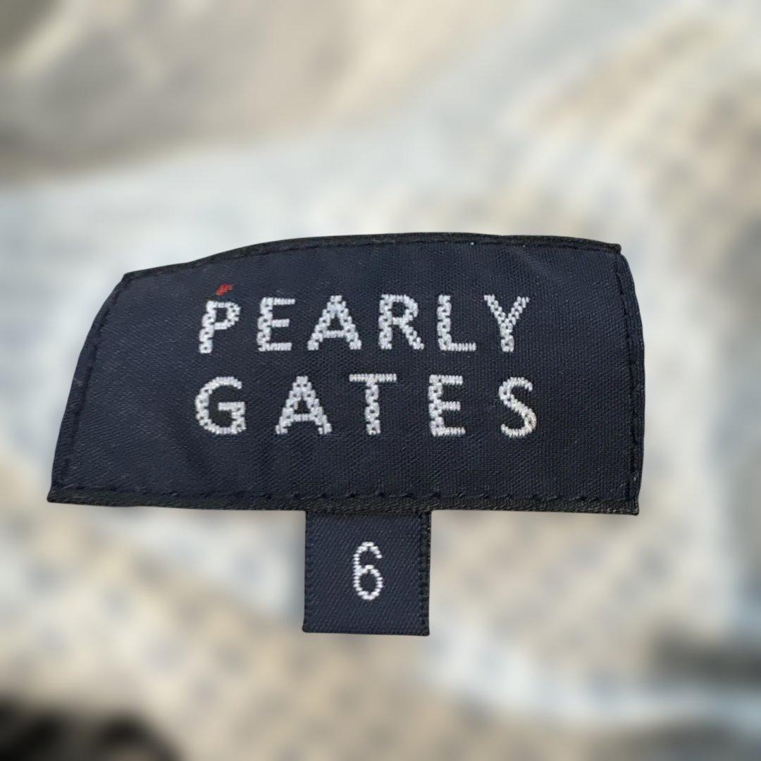 PEARLY GATES ロゴプリントショートパンツ