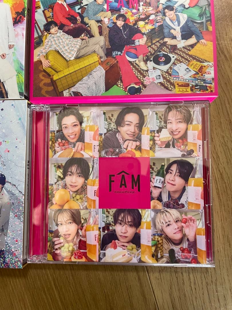 timelesz 1stアルバム 「FAM」全形態＋特典キーホルダー セット