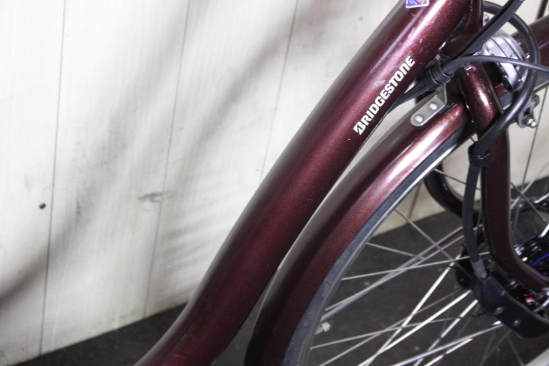 ブリヂストンフロンティアロング F6R36 6AH 26インチ 3段 LED茶色