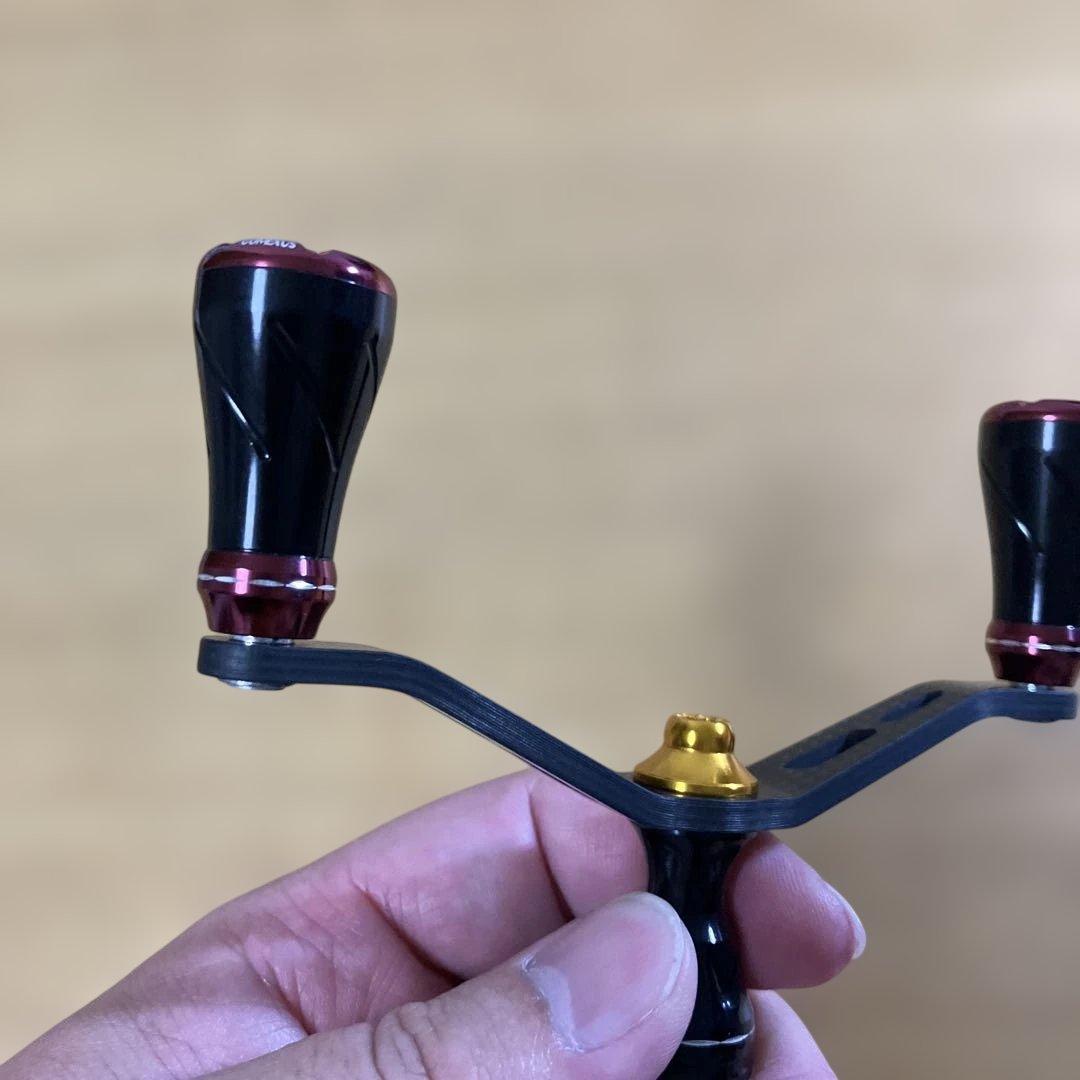 美品　ダイワ　六角軸　ゴメクサス　ダブルハンドル　100mm　スタンド　セット