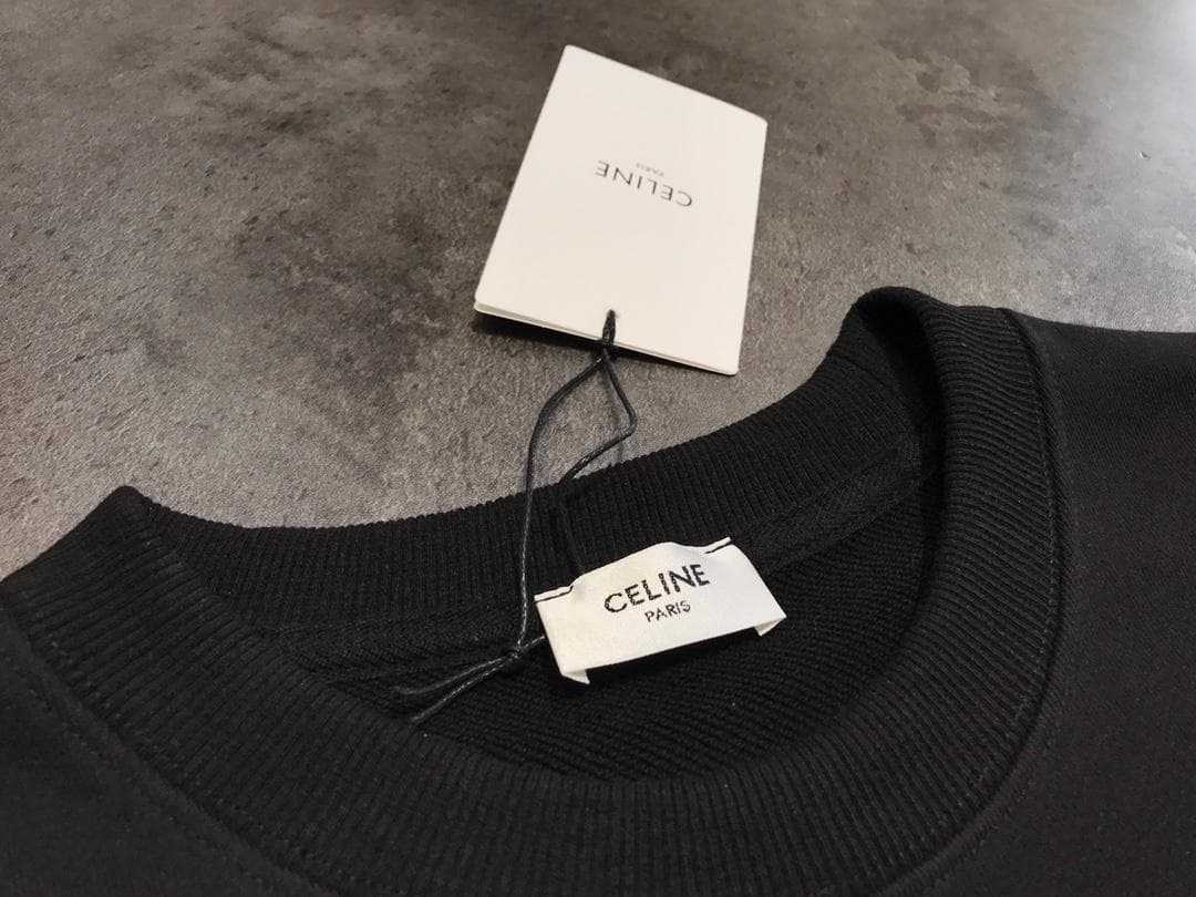 CELINE ブラック スウェット M