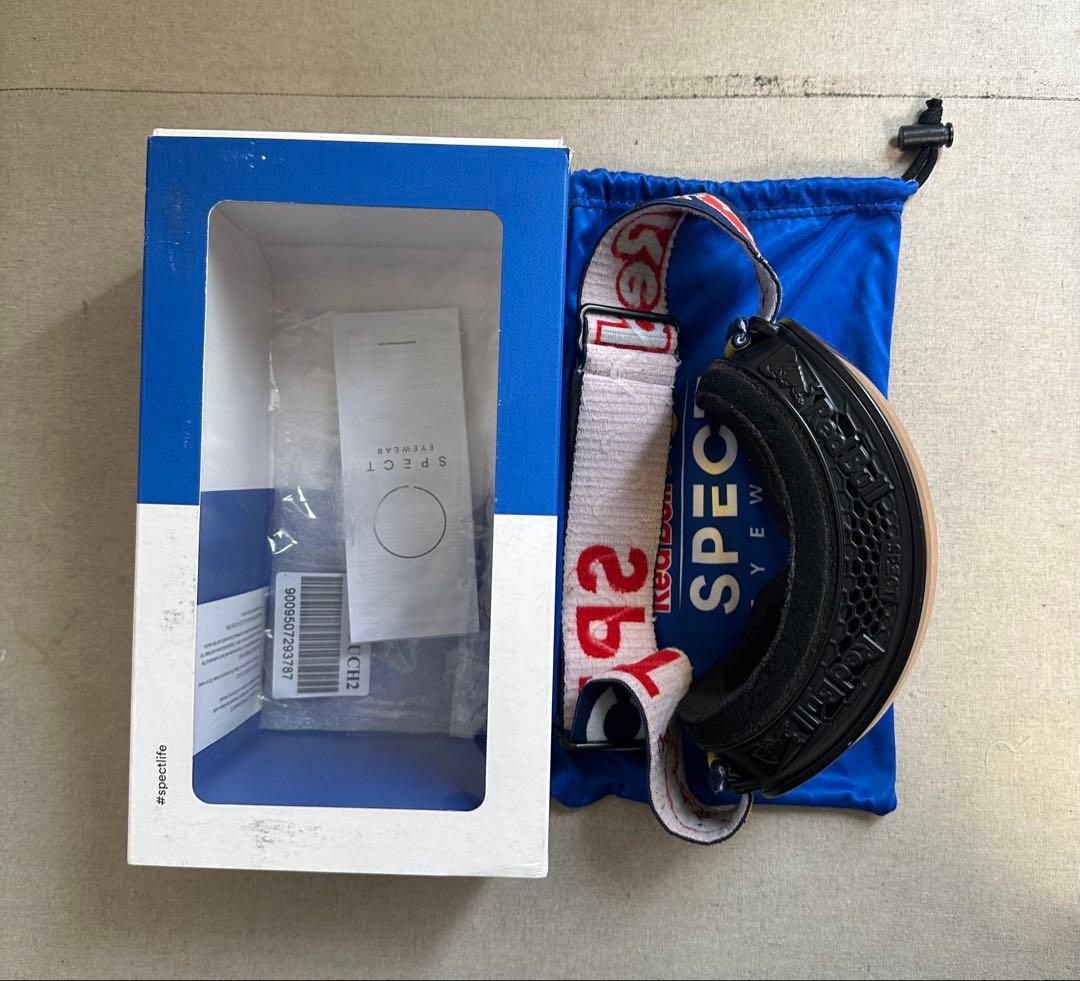 【海外限定希少】Red Bull レッドブル スノーゴーグル SPECT コラボ