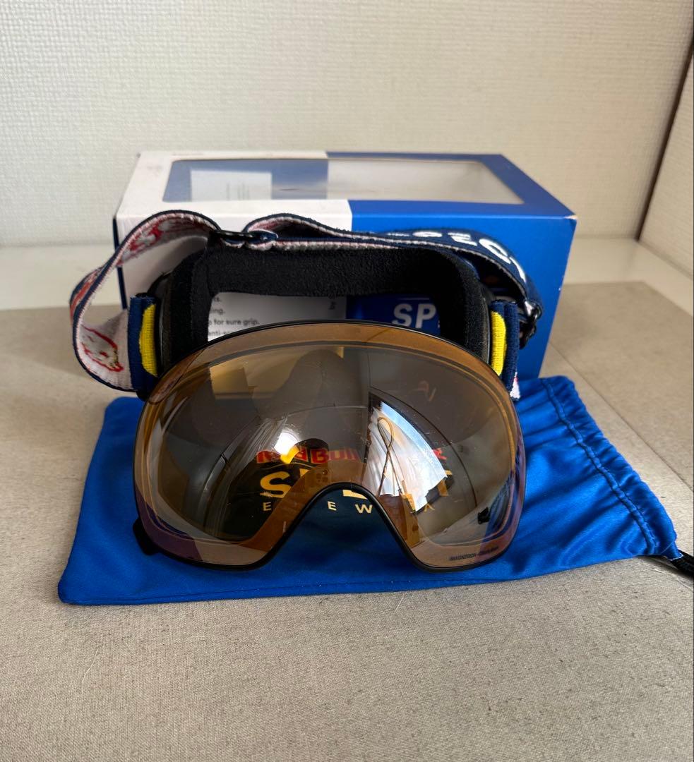 【海外限定希少】Red Bull レッドブル スノーゴーグル SPECT コラボ