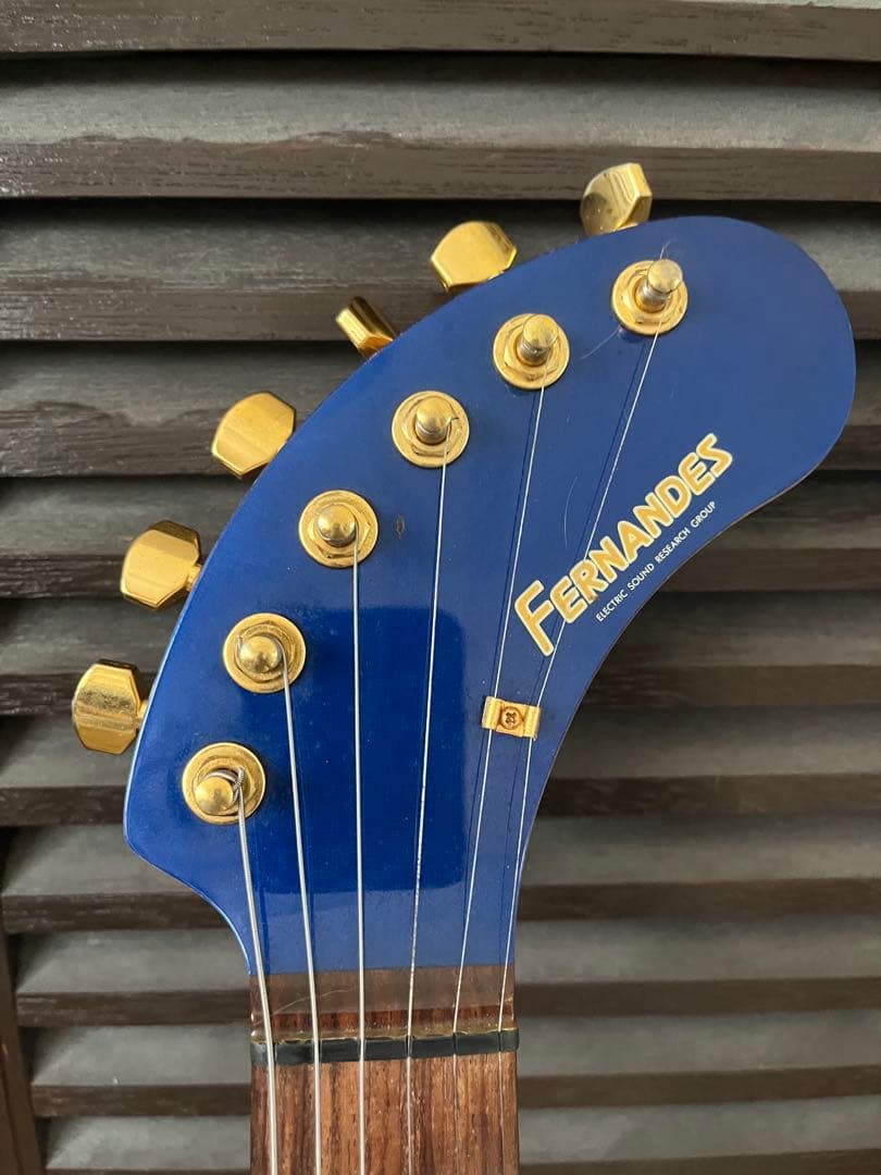ぞうさん　メタリックブルー　fernanes zo-3 Gotoh社製金ペグ
