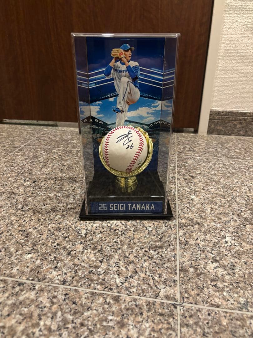 田中正義　26 日本ハムファイターズ　サインボール　NPB公式 正規品　本物