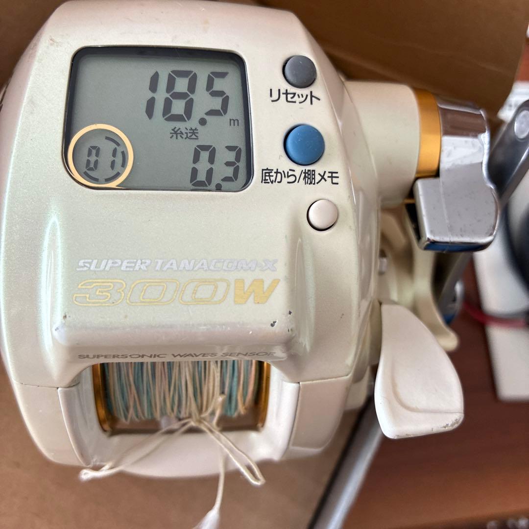 ダイワ 洗える電動リール スーパータナコンX 300W 電源ケーブル付き