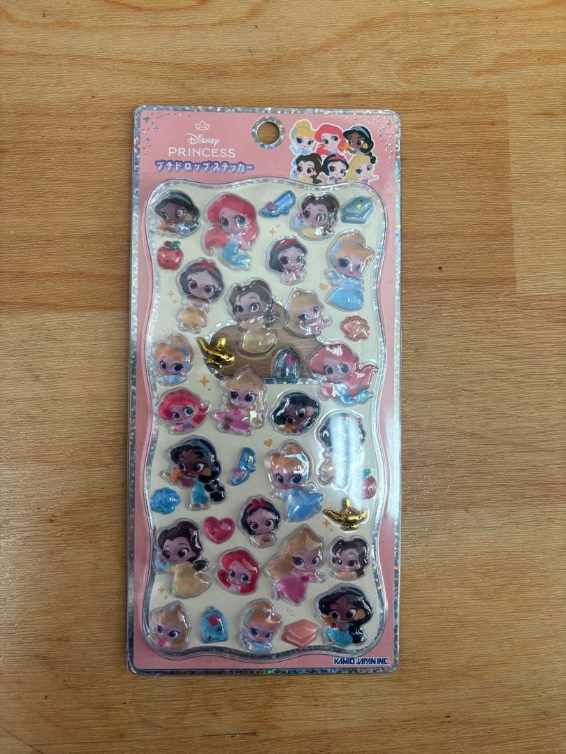 プチドロップステッカーディズニープリンセス・ツムツム ・ミニオン　シール セット