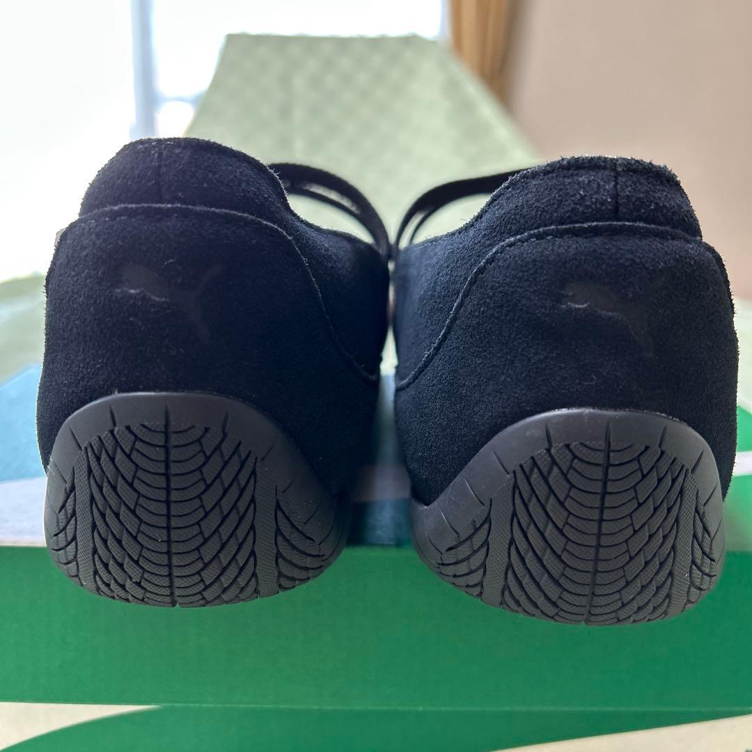 PUMA バレエシューズ 黒/ピンク