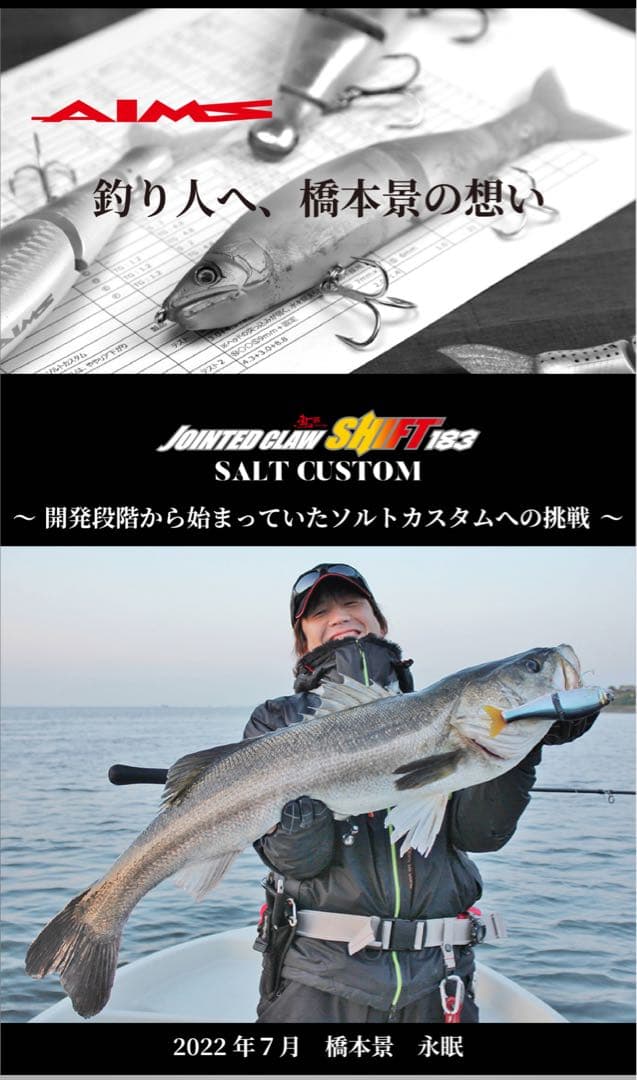 ★新品未開封★ガンクラフト　JOINTED CLAW SHIFT 183コノシロ