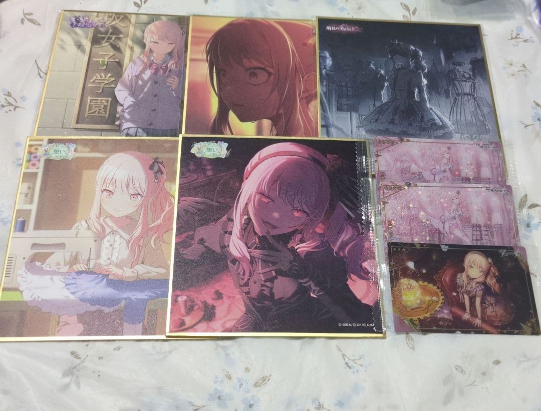 プロセカ 瑞希 エピカ 箔押し 色紙 グリ缶 ノーブルアート 特典 まとめ売り