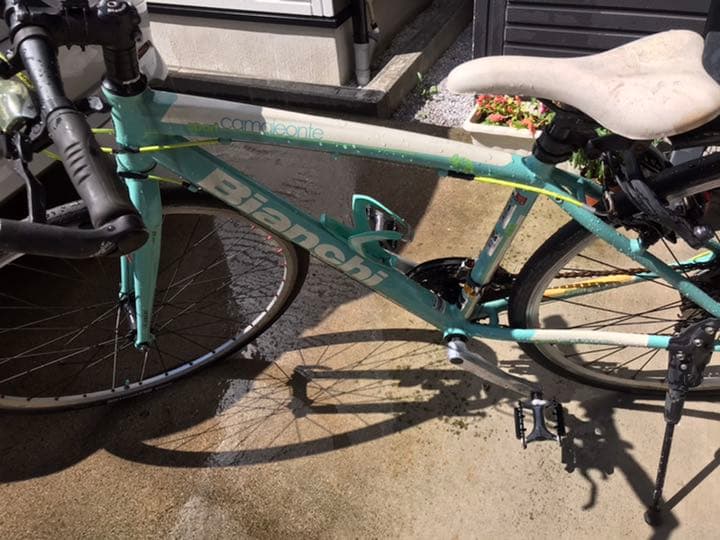 Bianchi 自転車本体　部品取り