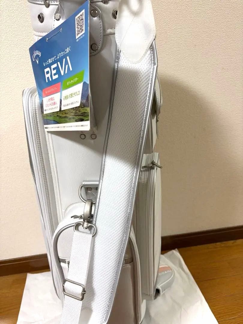 【新品未使用】キャロウェイCallaway REVA キャディバッグ ホワイト