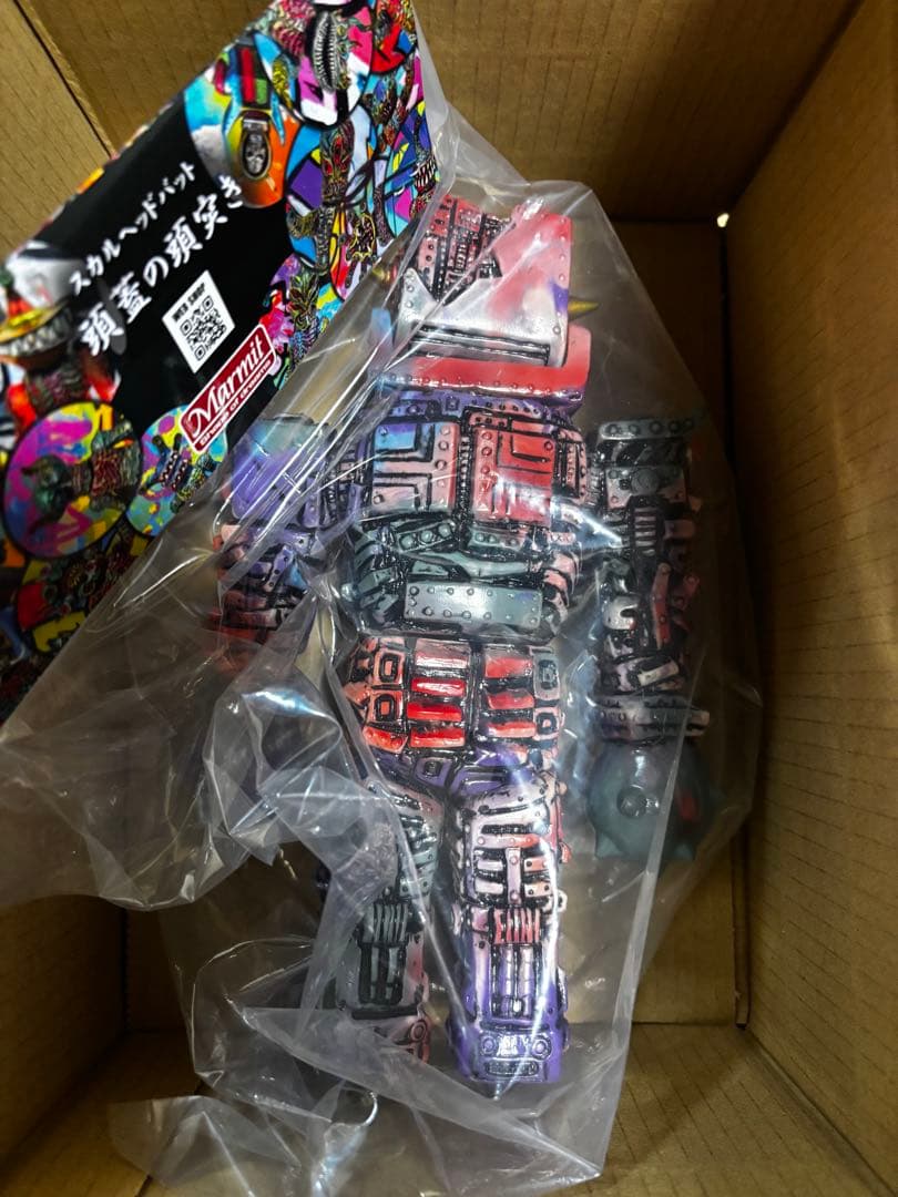 ジャンカーV クレイジーヘッド マーミット ソフビ 未開封品 マーブル