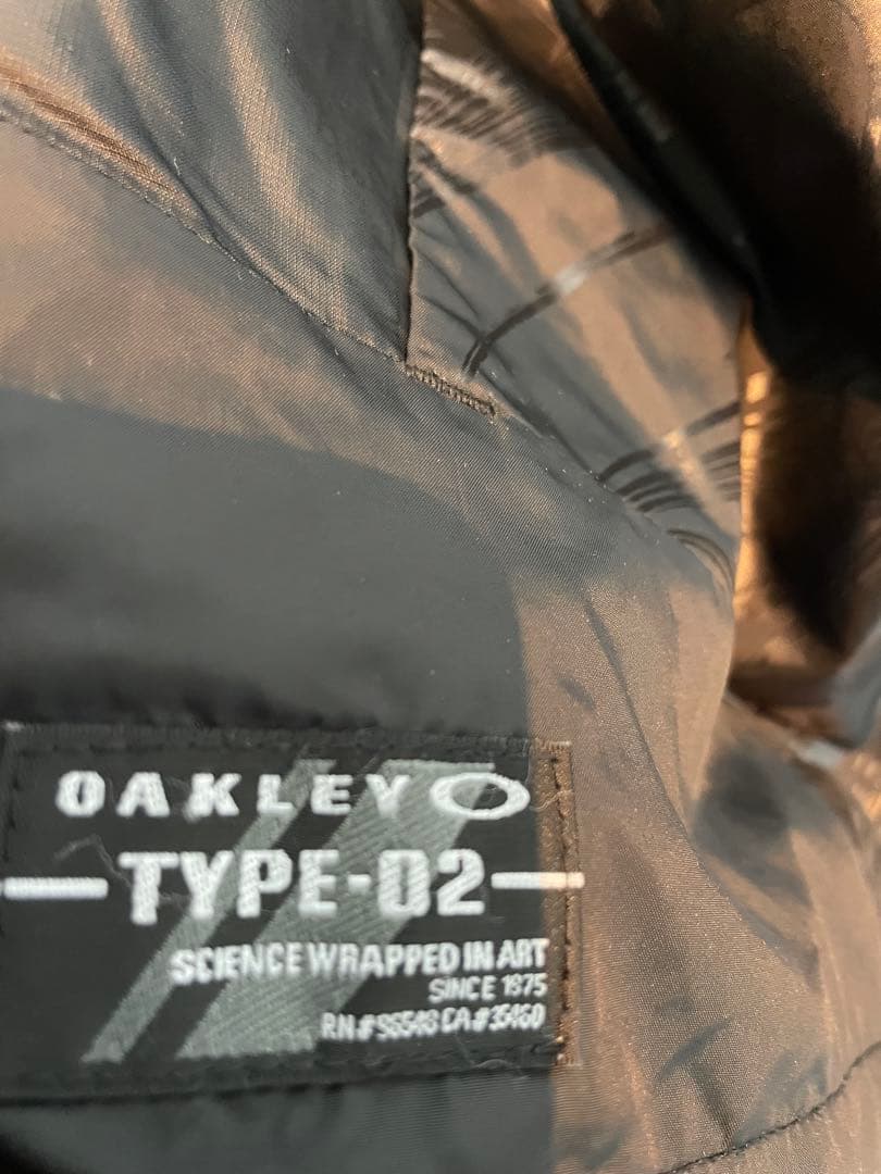 OAKLEY オークリー　TYPE-02 セットアップ　Mサイズ ブラック