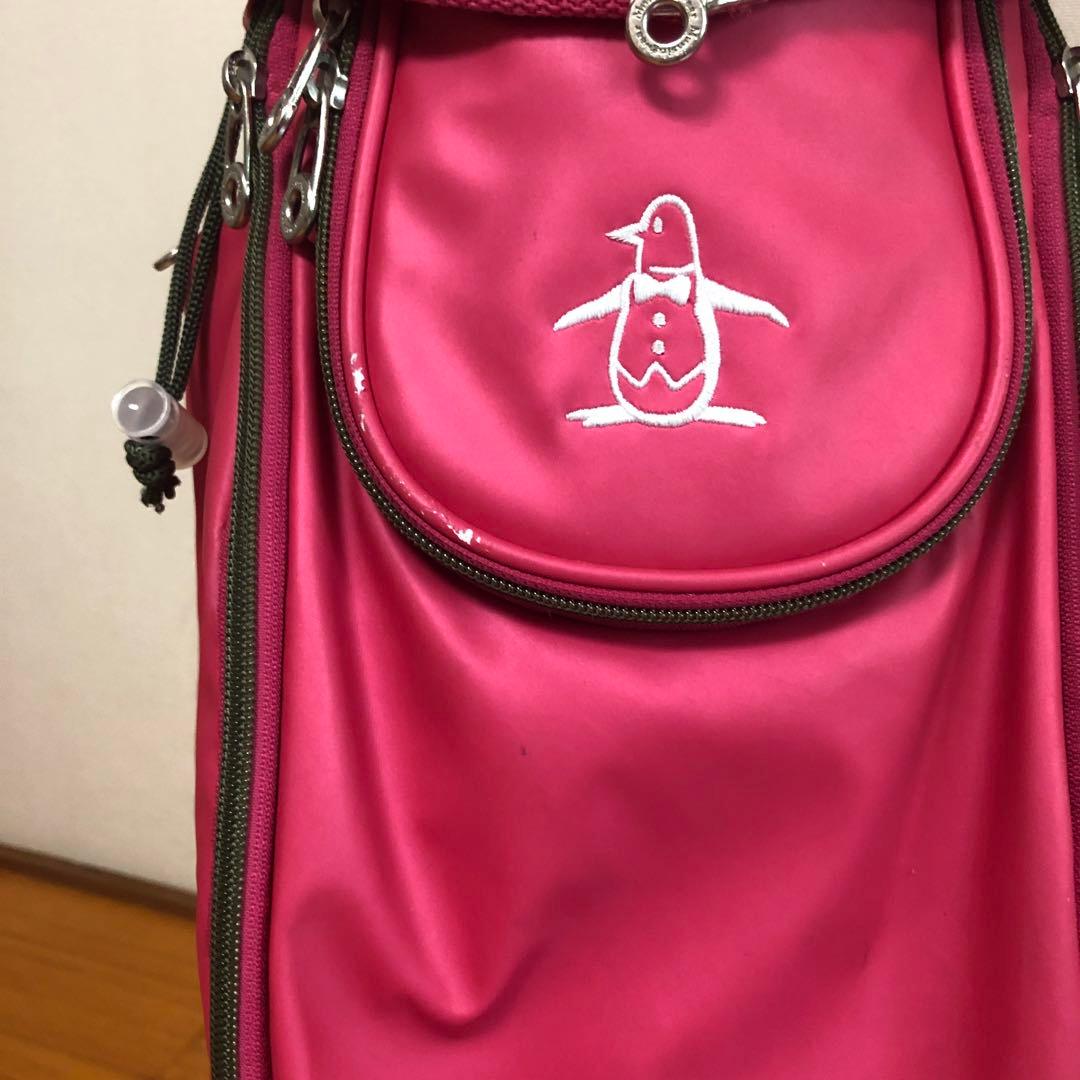マンシングウェア Munsingwear キャディバッグ ピンク レディース