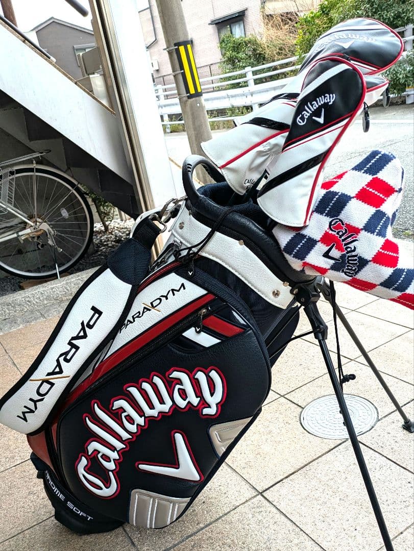 美品　Callaway キャディバック　ヘッドカバー付き