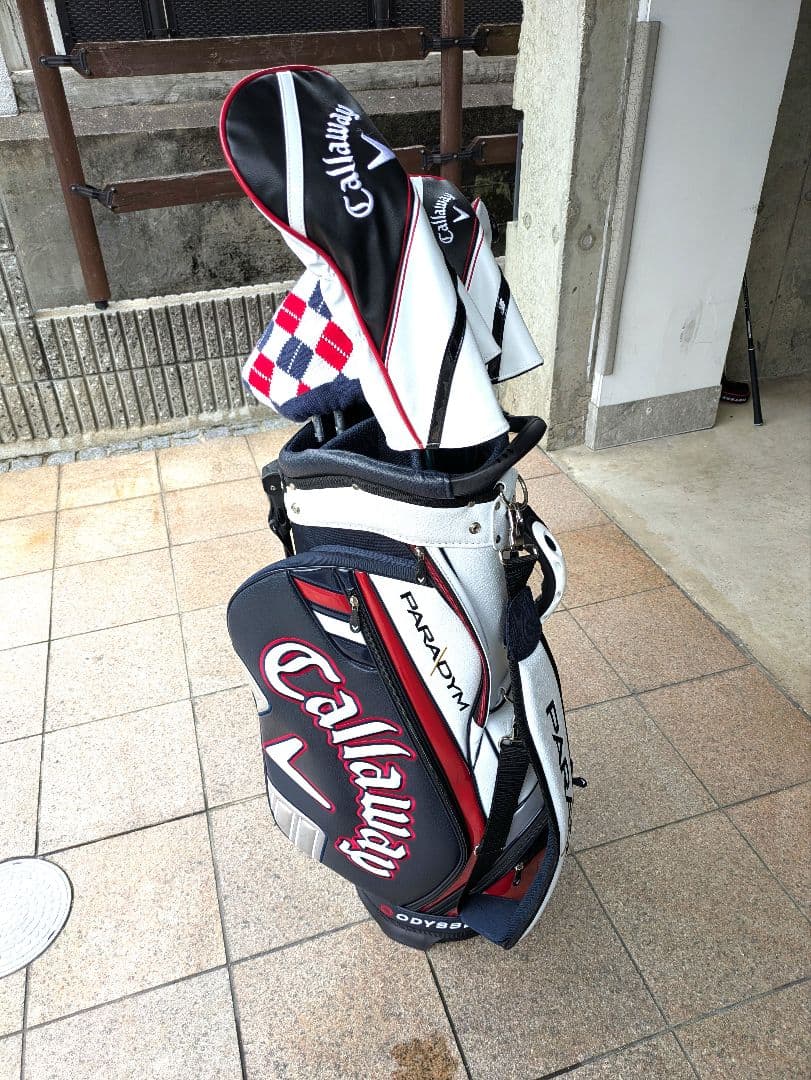 美品　Callaway キャディバック　ヘッドカバー付き