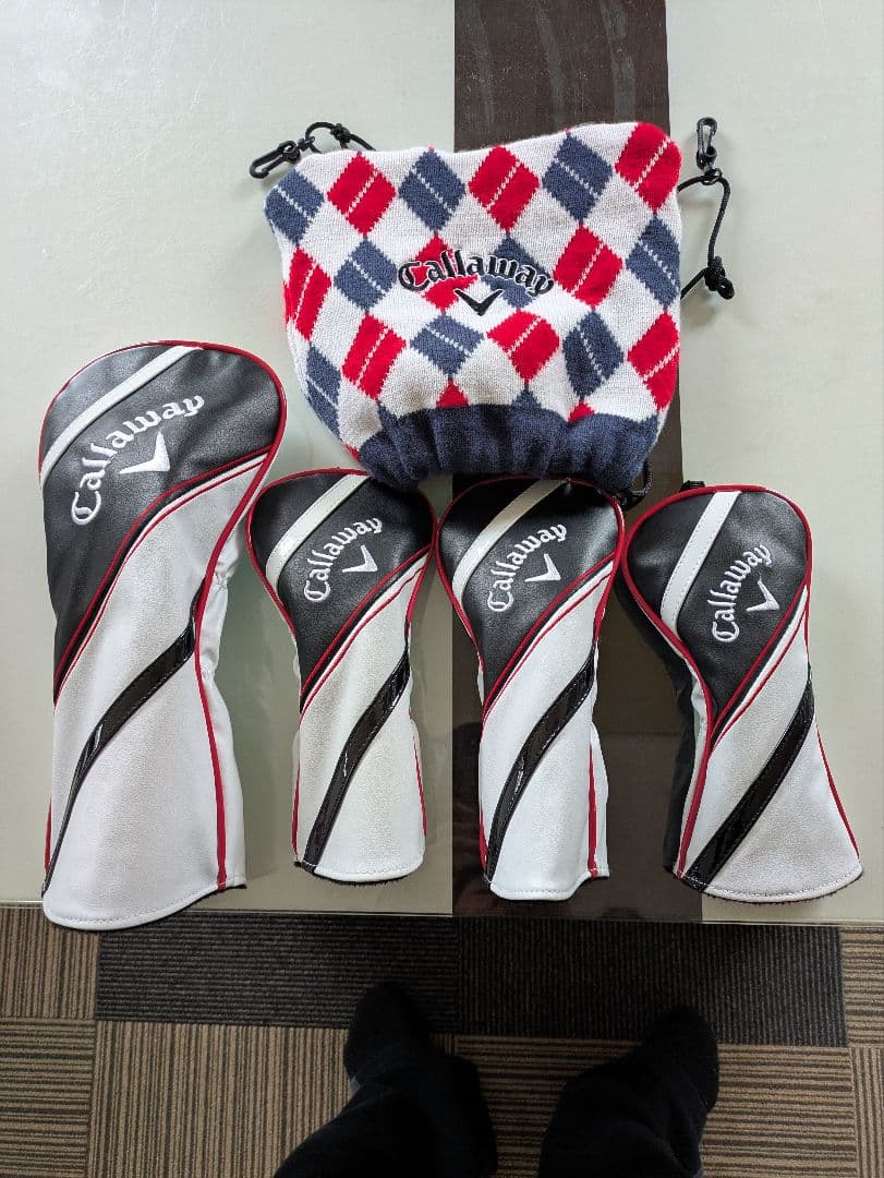 美品　Callaway キャディバック　ヘッドカバー付き