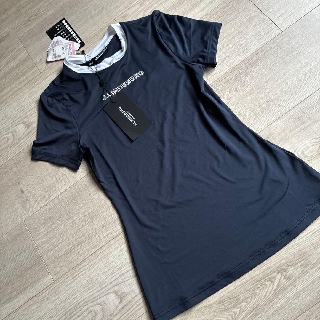 未使用 jリンドバーグ J.Lindeberg Meja Top 半袖シャツSS